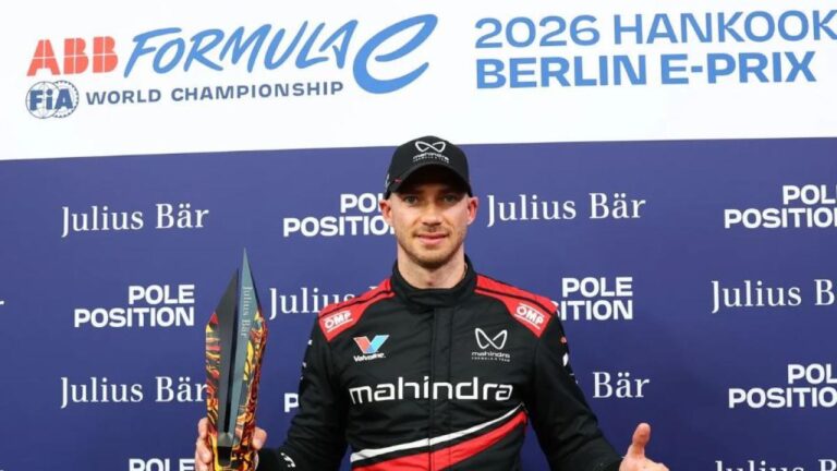 Edoardo Mortara, primero en la parrilla de salida de Fórmula E en Berlín