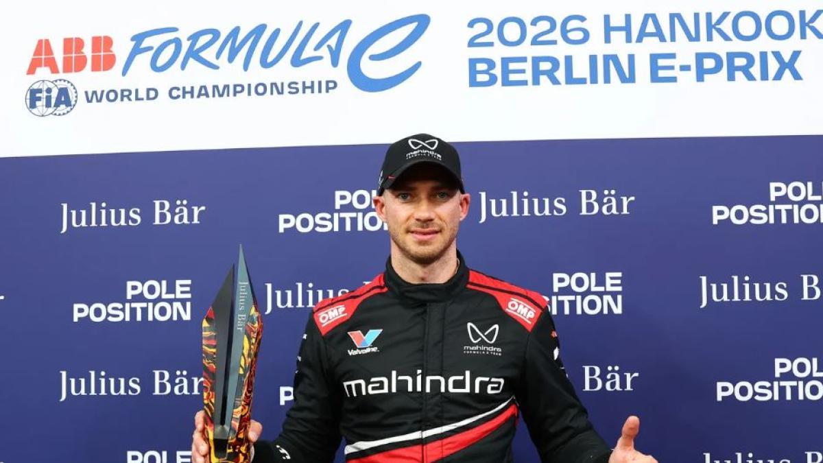 Edoardo Mortara, primero en la parrilla de salida de Fórmula E en Berlín