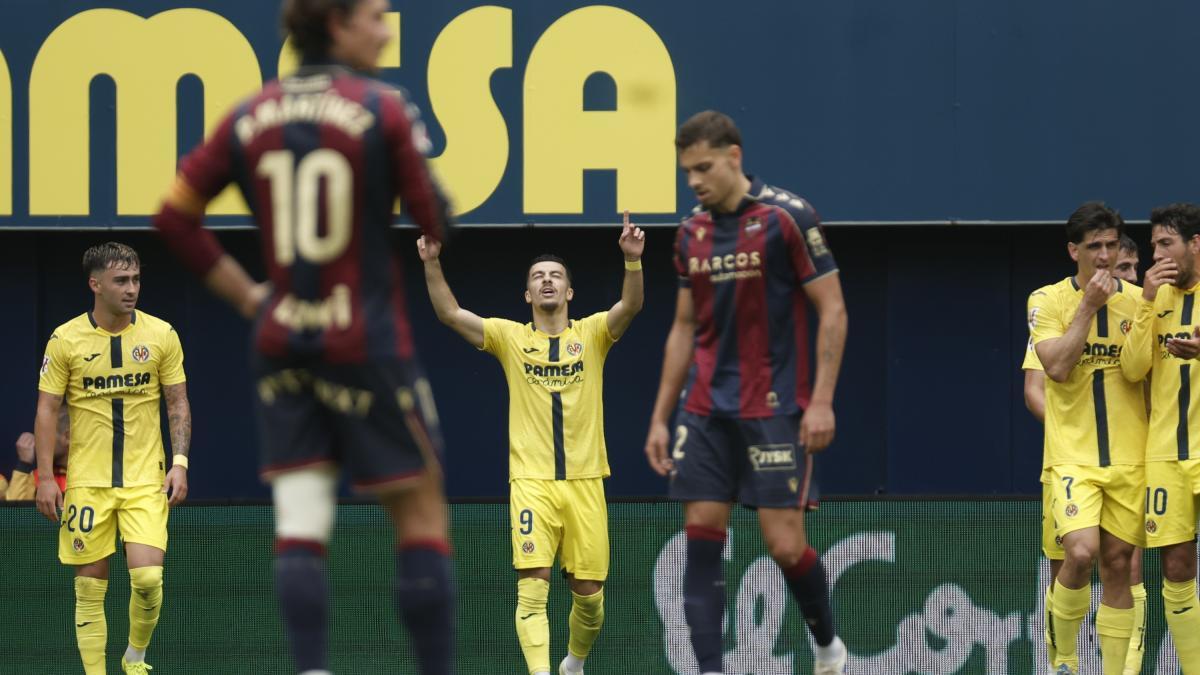 Manita de un Villarreal de Champions que deja muy tocado al Levante