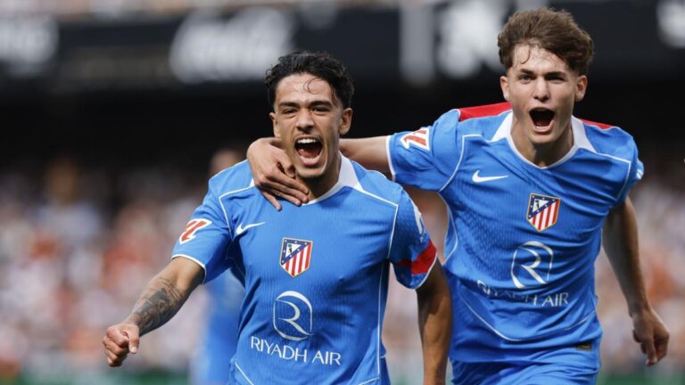 El baby Atleti 'adultera' LaLiga ante el Valencia