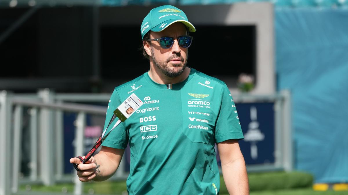 Alonso, al ataque pese a los avisos de problemas de refrigeración en el coche "Ahí estamos, en nuestra batalle en la cola"