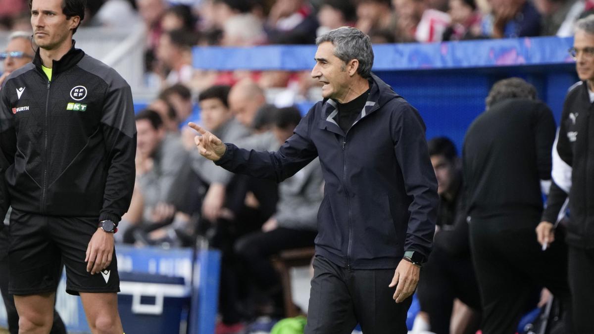 La “increíble liberación” de Valverde tras ganar al Alavés