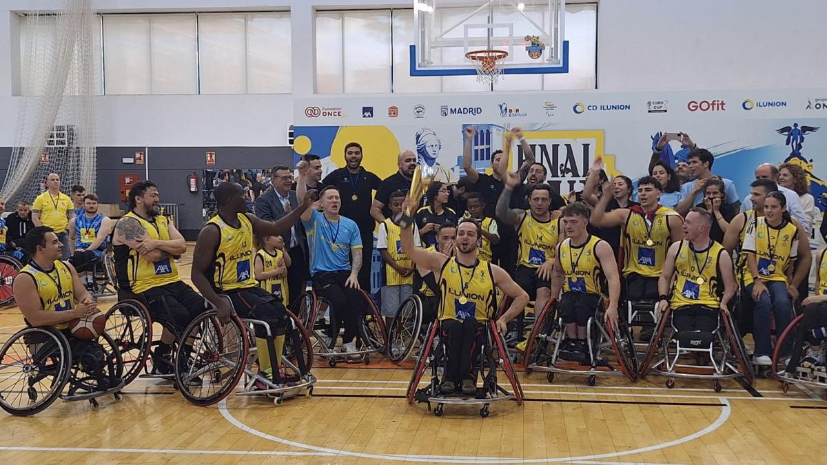 Ilunion, campeón de la Champions por cuarta vez