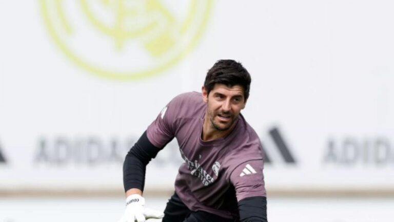 Courtois, listo para el Clásico