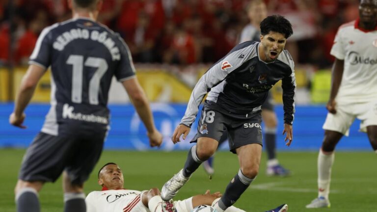 El colapso ofensivo de la Real: la preocupante estadística de los cero tiros a puerta en Sevilla