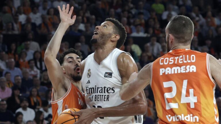 Una baja importante en el Real Madrid y otra en el Panathinaikos en el parte médico de los playoff de la Euroliga