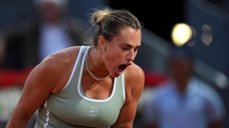 La nº 1 Sabalenka llama al boicot en el tenis: "Sin nosotras no hay show"