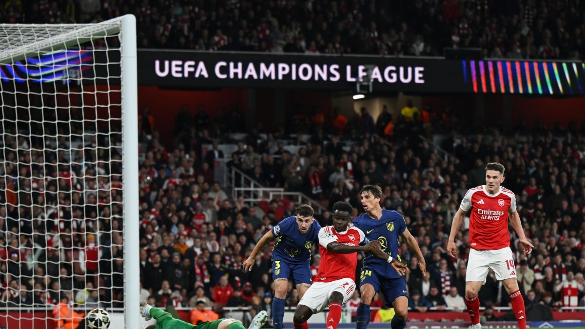 El Atlético murió en la orilla; el Arsenal, a la final
