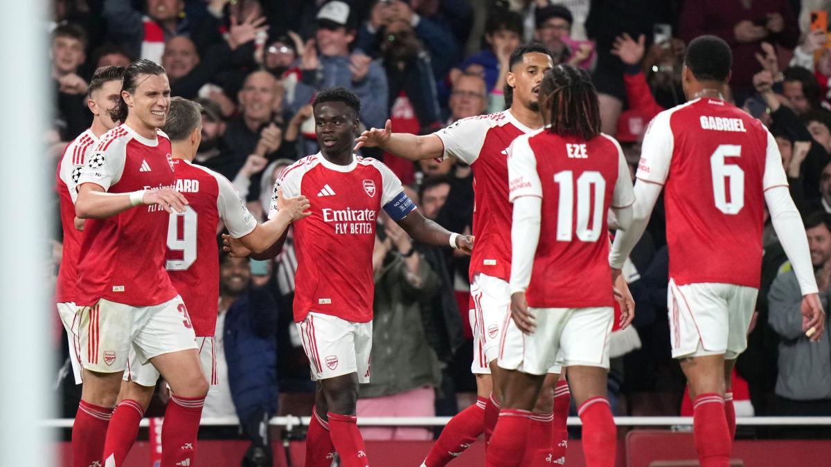 El 1x1 del Arsenal ante el Atlético
