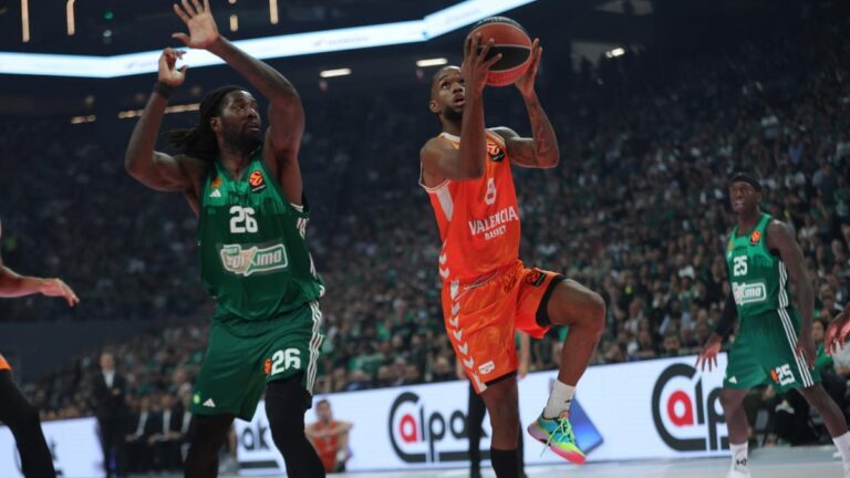 87-91: El Valencia le baja los humos al Panathinaikos