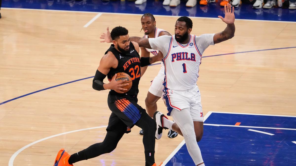 Los Sixers mejoran sin Embiid pero se deshacen al final ante los Knicks