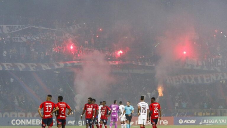 Libertadores: cancelado un partido en el minuto 3 por serios altercados
