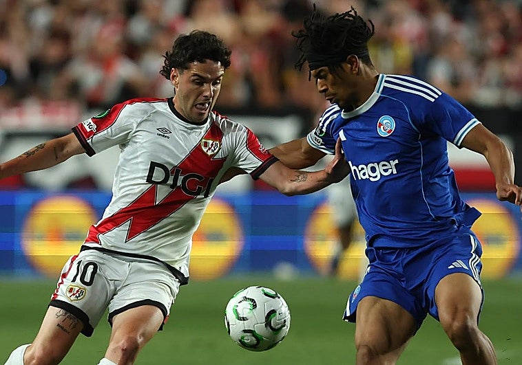 Dónde ver online en directo y en televisión el Rayo Vallecano hoy ante el Estrasburgo en el partido de vuelta de semifinales de Conference League