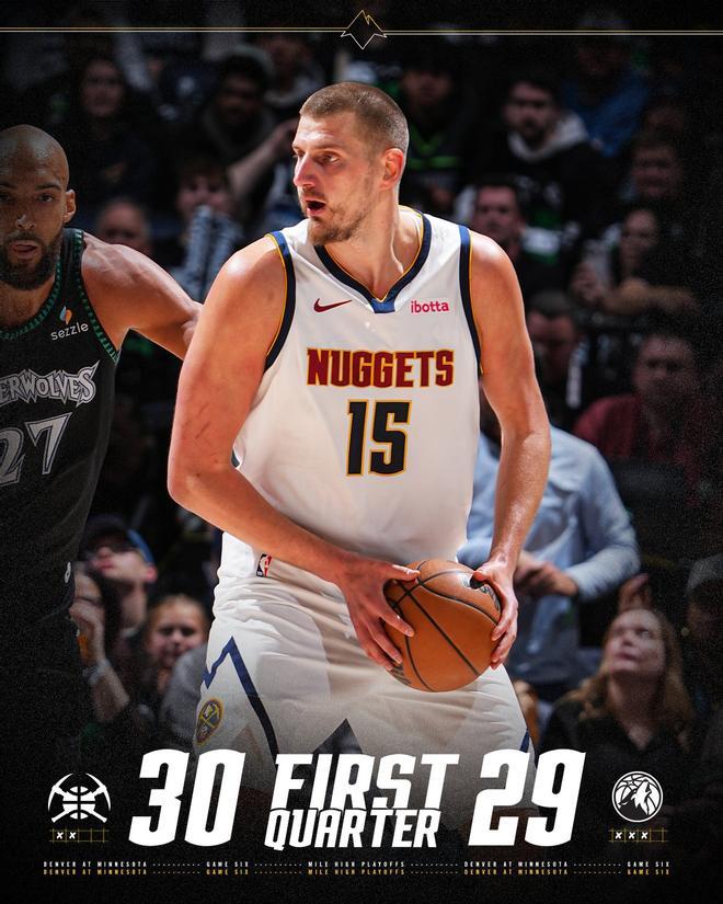 Palo muy duro para Jokic: ¡fuera del playoff en primera ronda!