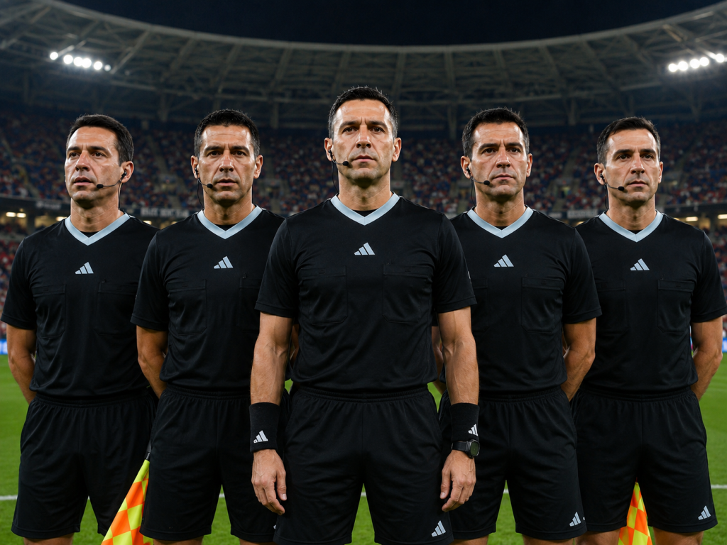 Five Argentine Match Officials